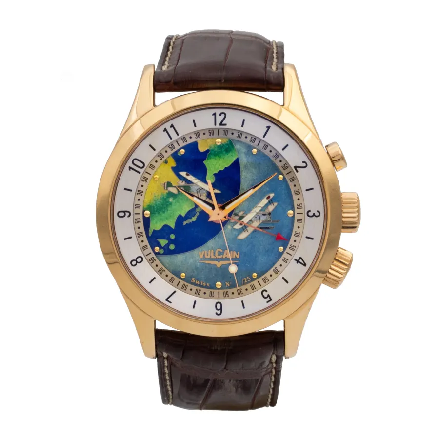 Vulcain Cricket Dual Time Réf: 100506.033