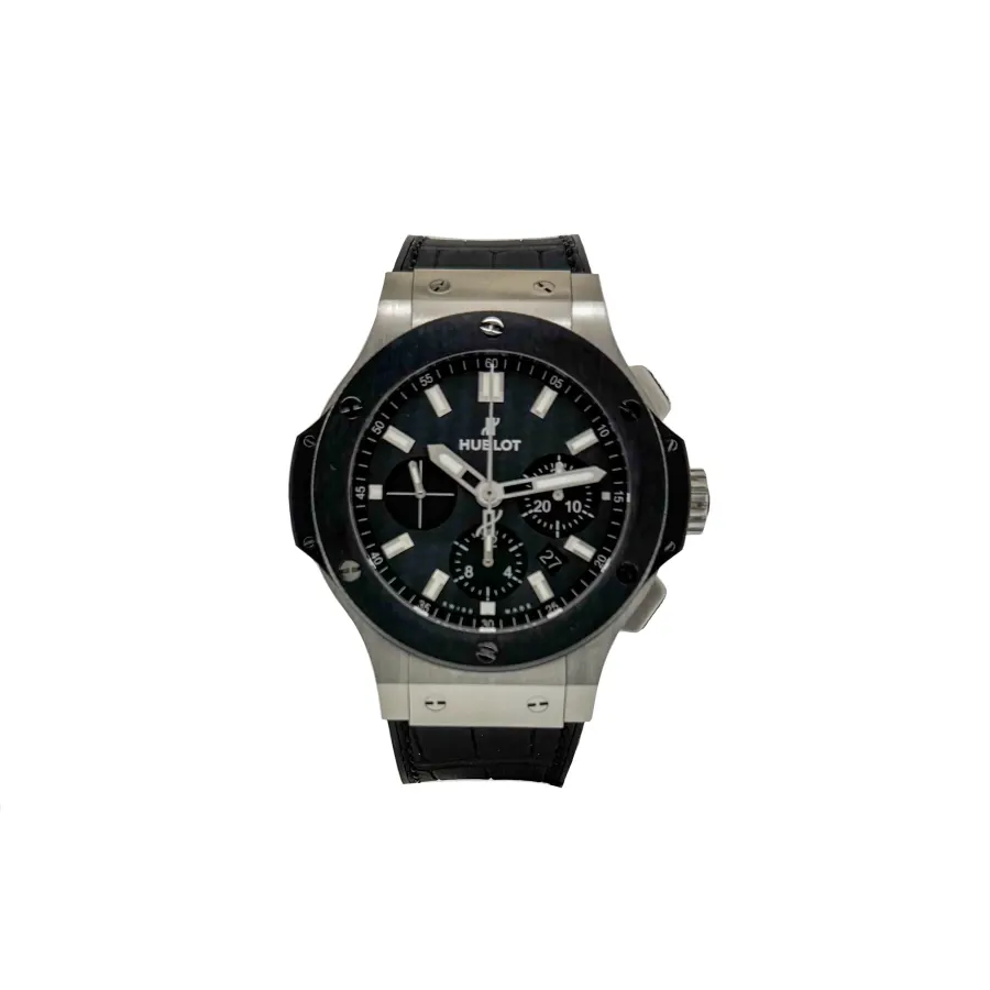 Hublot Big Bang Chronographe Ceramic Steel.