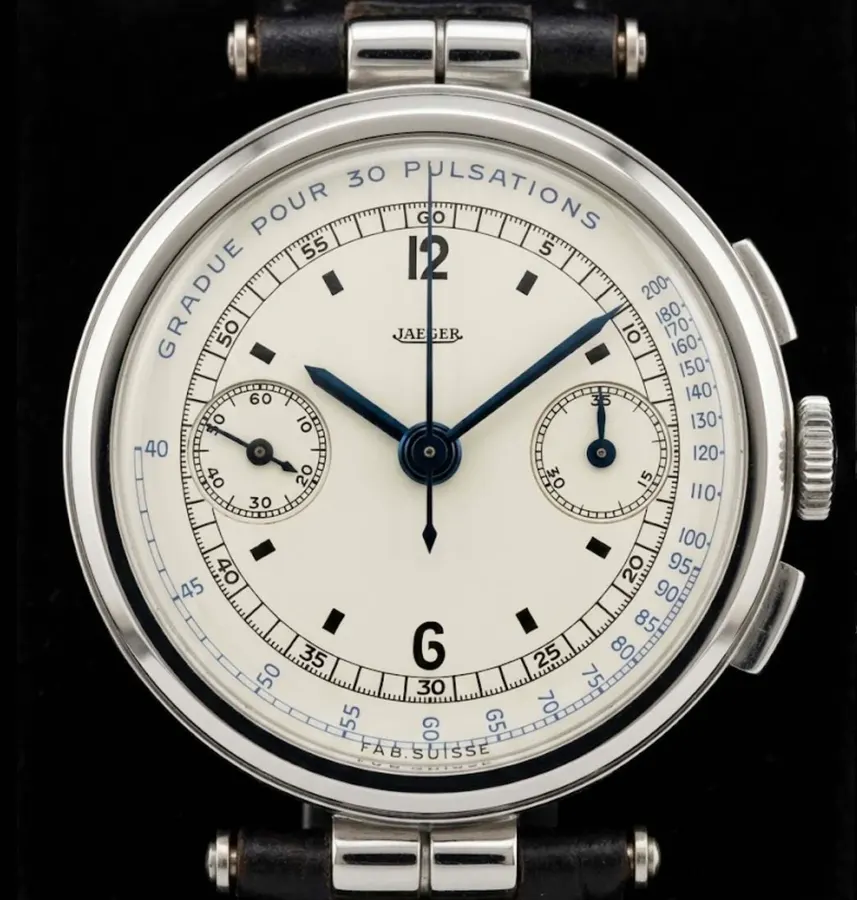 Jaeger-LeCoultre Jaeger Chronographe Pulsomètre – Années 1940