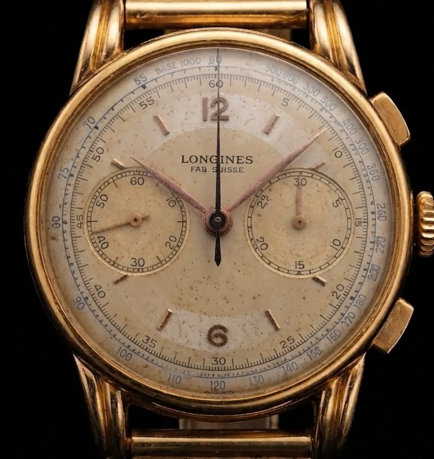 Longines 30 CH Chronographe – Or 18k – Circa 50