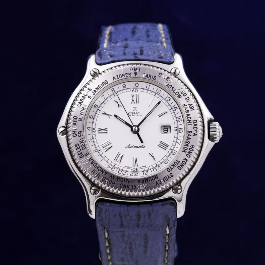 Ebel Voyager Automatic Worldtime Villes du Monde, années 1990