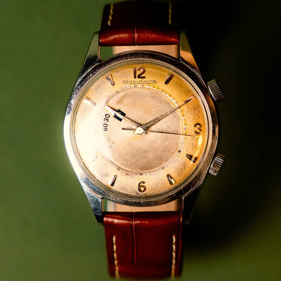Jaeger-LeCoultre Memovox Parking Acier, années 1960