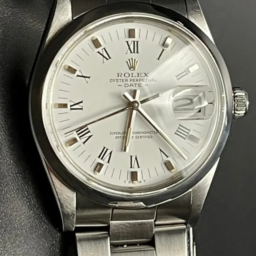 Rolex Oyster Perpetual Date — Acier, circa 1965