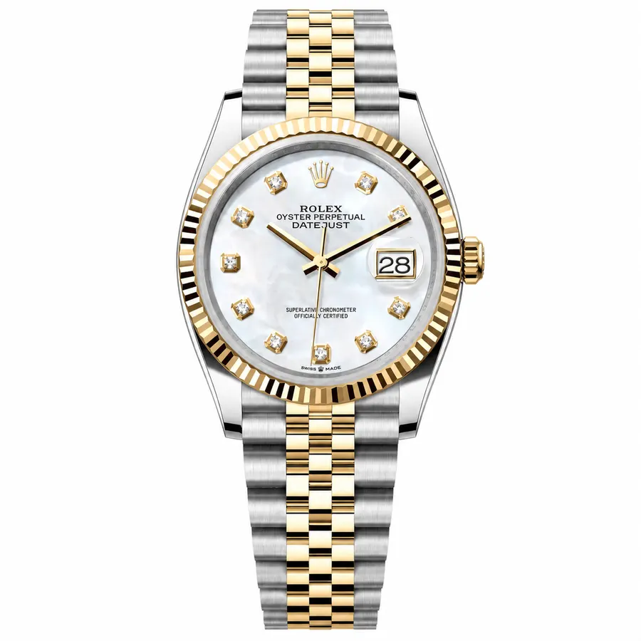 Rolex Datejust 36 Nacre et Diamants Neuve 2026
