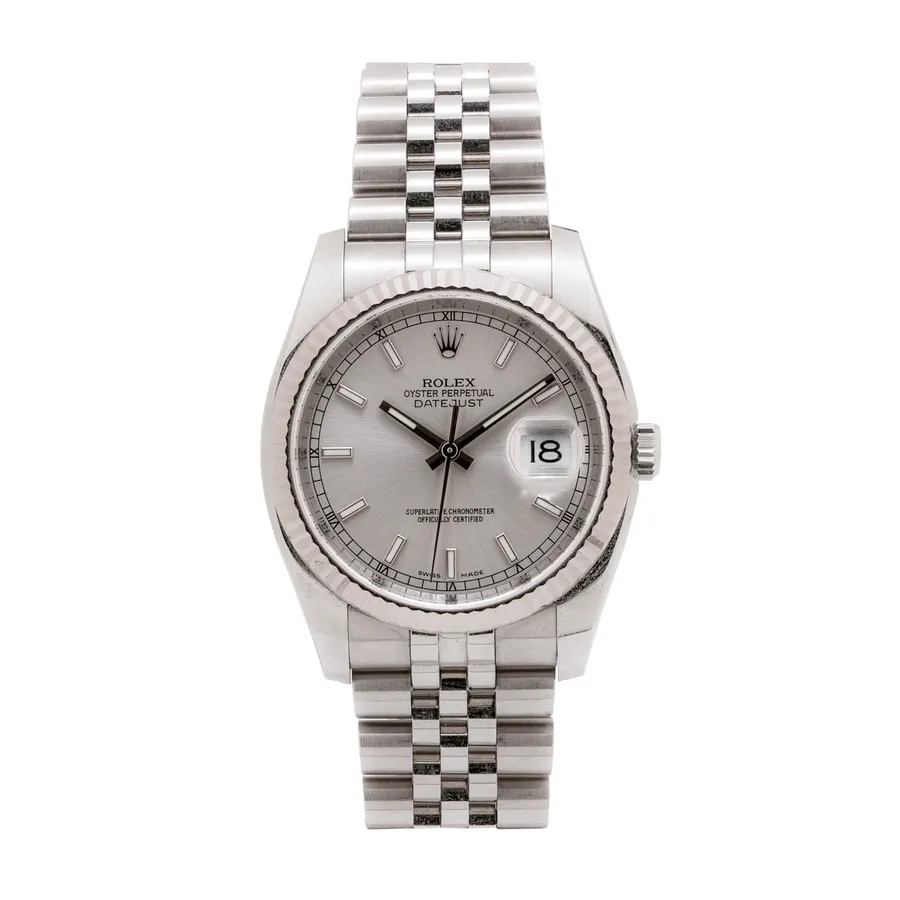 Rolex Datejust 36 Argent 2018 Ref: 116234