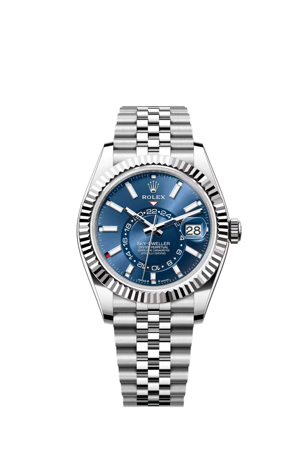 Rolex Sky Dweller Bleue Jubilé 2021