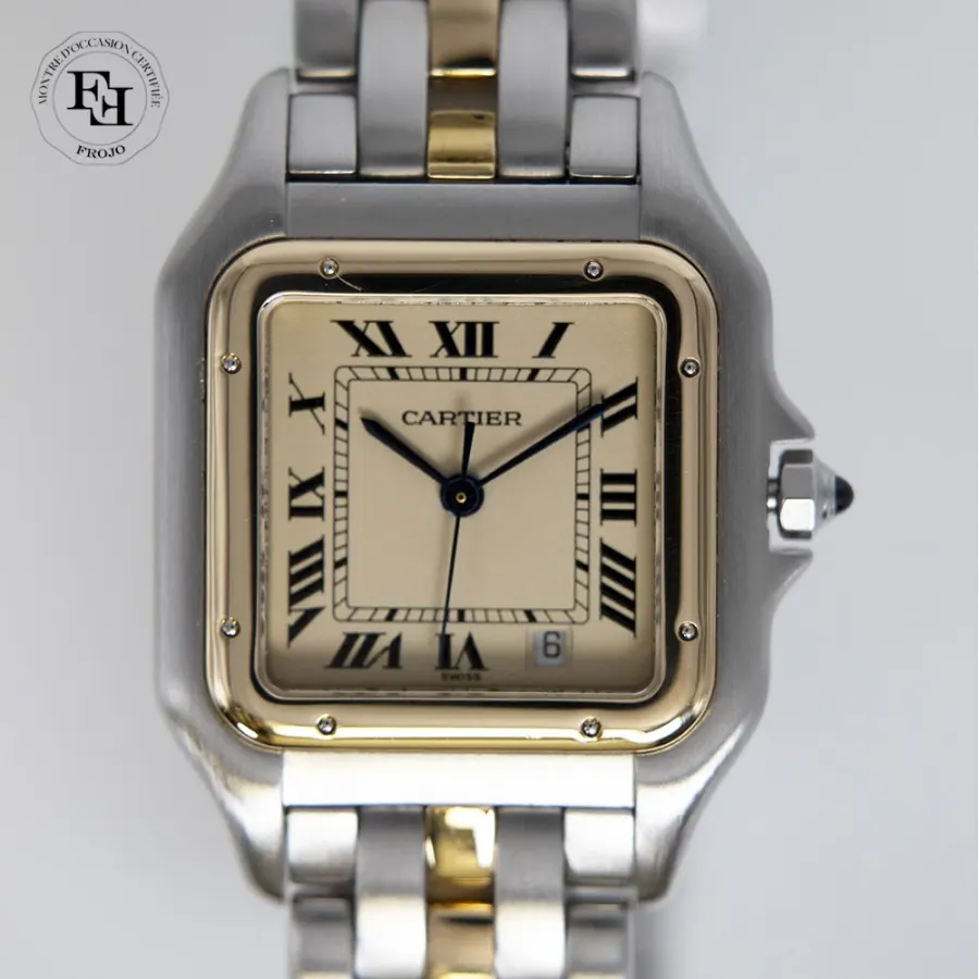 Cartier Panthère Moyen Modèle or et acier