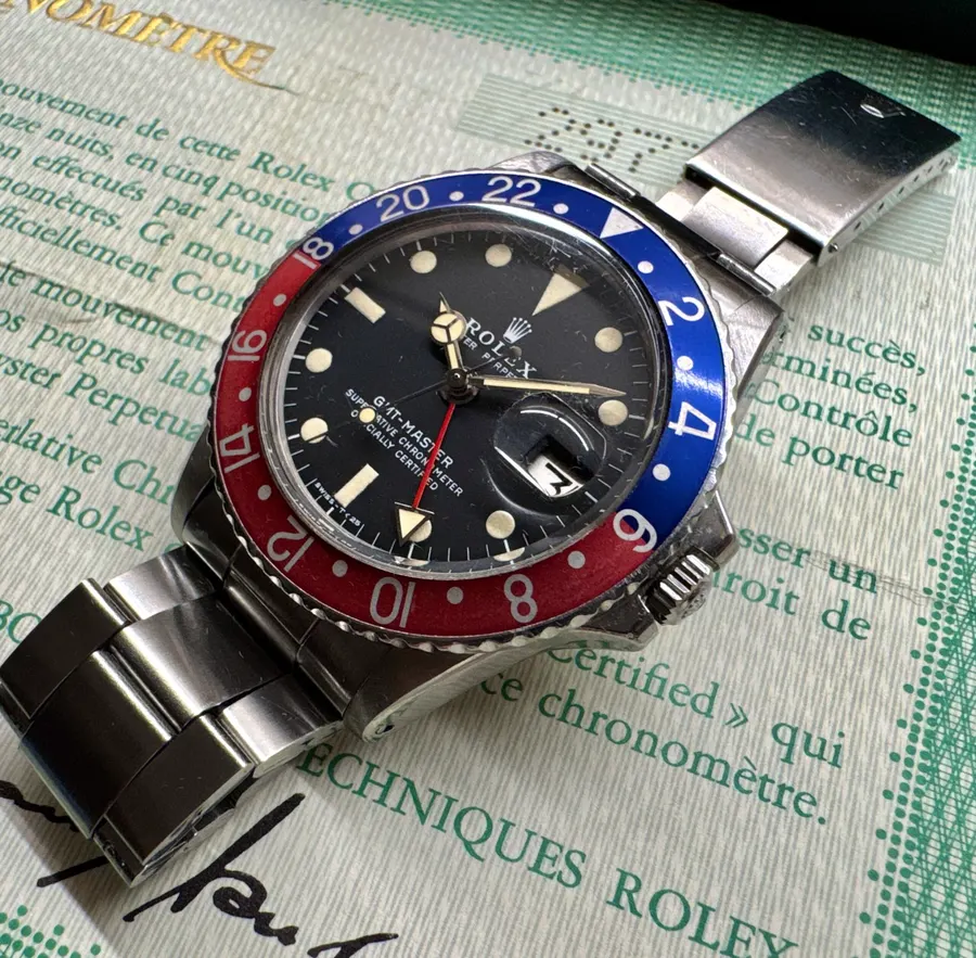 Rolex GMT Master 1675 Full Set