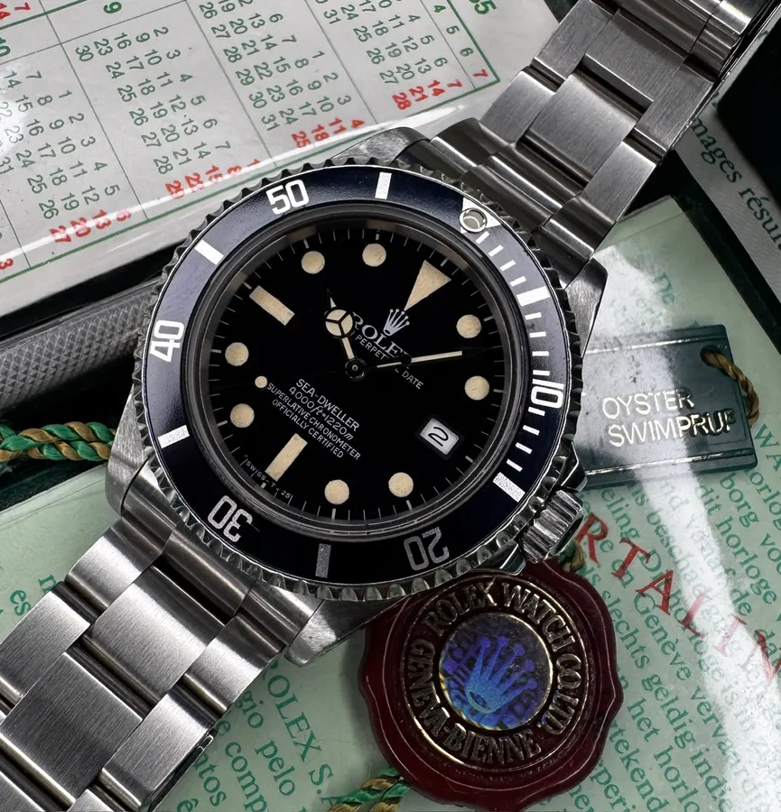 Rolex Sea Dweller Transition 16660 Full Set