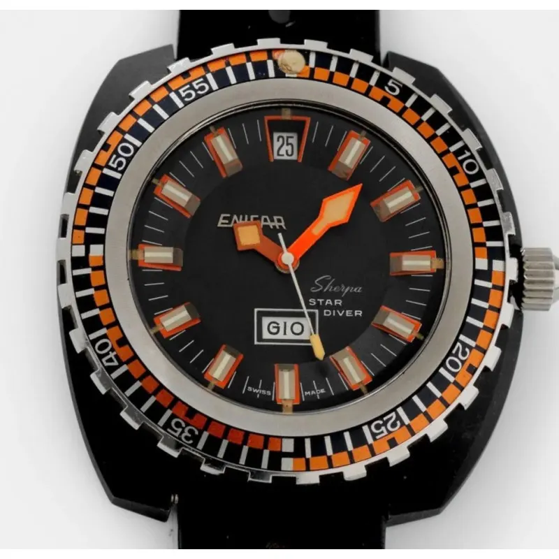 Enicar Sherpa Star Diver NOS