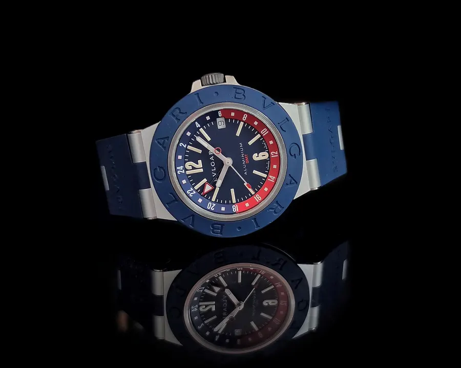 Bulgari Aluminium GMT « Pepsi »
