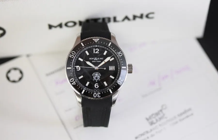 Montblanc 1858 Iced Sea Automatic Date