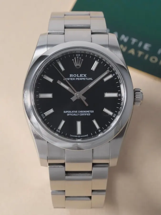 Rolex Oyster Perpetual 34 Black Dial