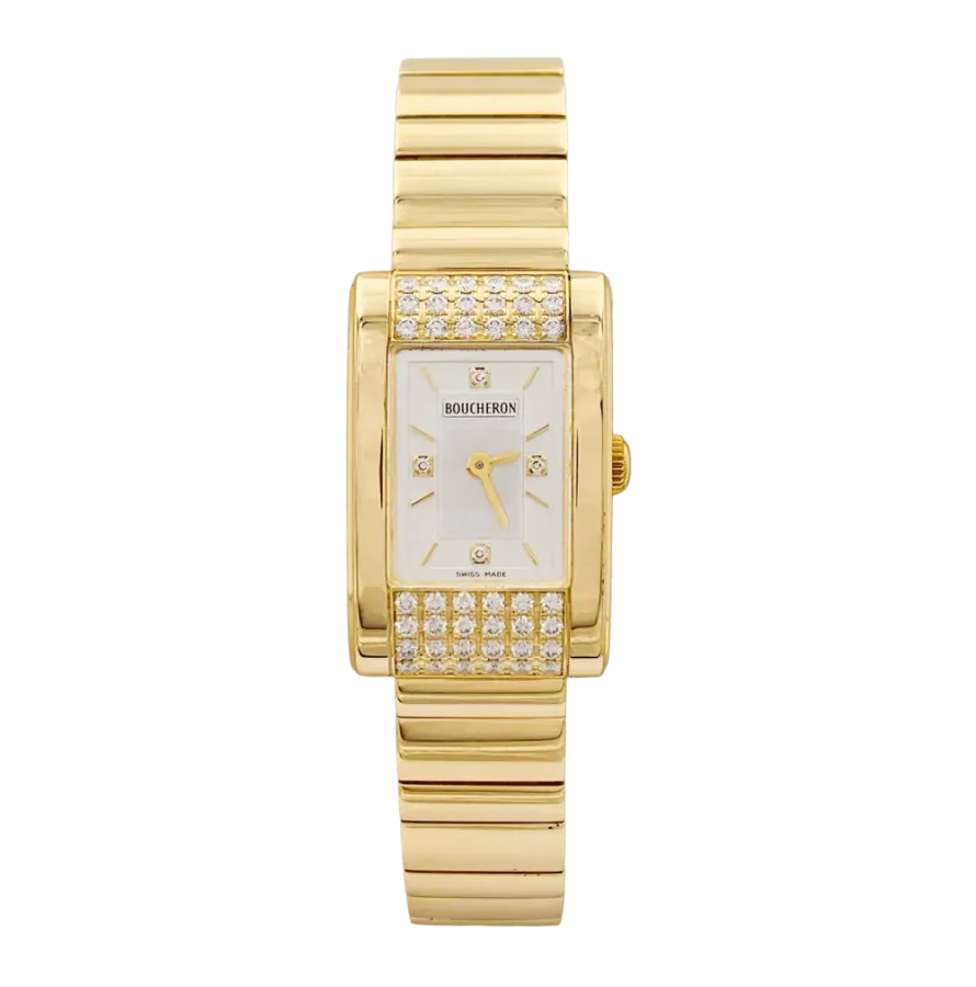 Boucheron « Reflet Icare », or jaune, diamants.