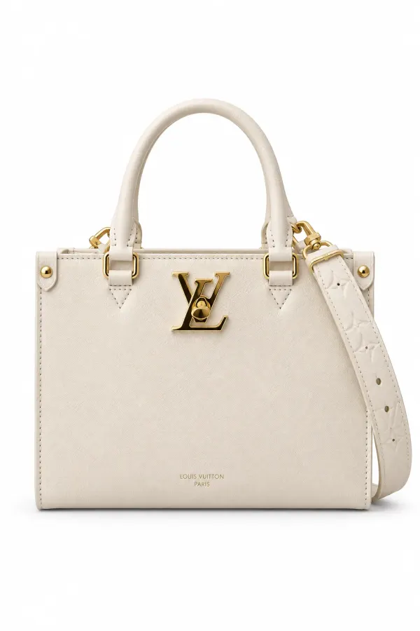 Loewe LOCK AND GO QUARTZ Soft White Classic Calfskin 2024