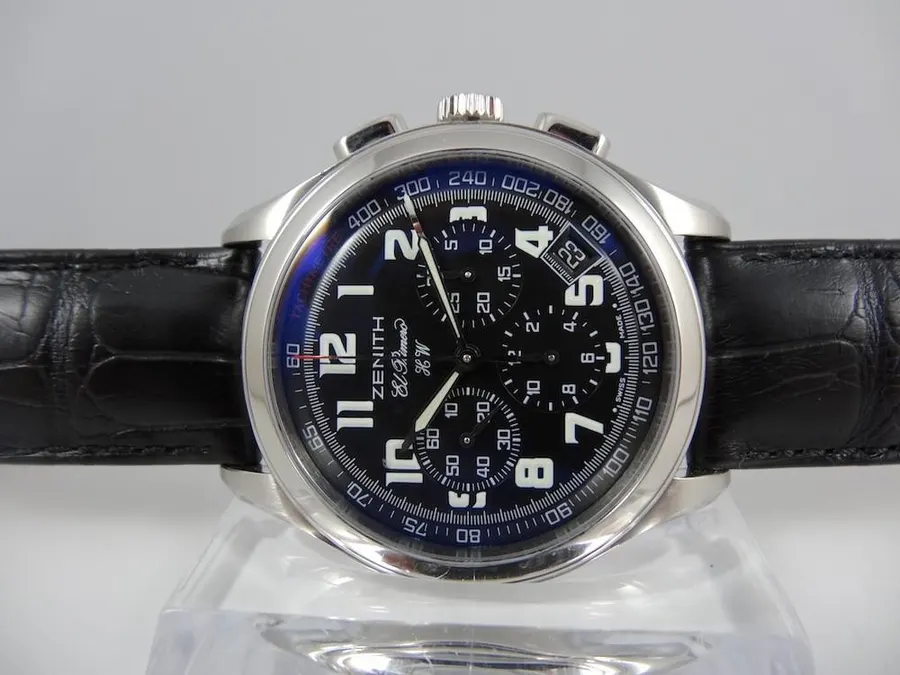 Zenith Acier Chrono El Primero série''HW''