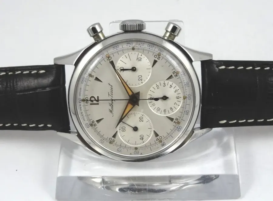 Tissot Mathey- Chrono Type 20 Tri-Compax Acier 36mm calibre Valjoux