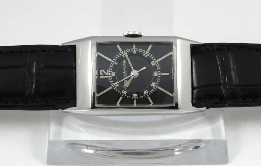 Jaeger-LeCoultre Jaeger Rectangle Uniplan Cadran Laqué Noir