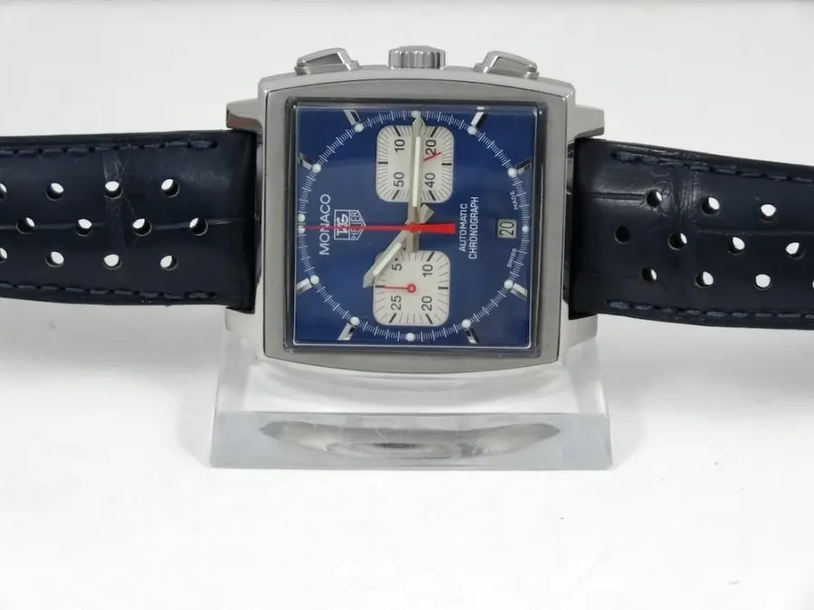 TAG Heuer Monaco Cadran Bleu Réf CW2113 Full Set