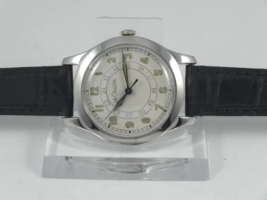 Jaeger-LeCoultre Classique acier 33mm cadran Albinos