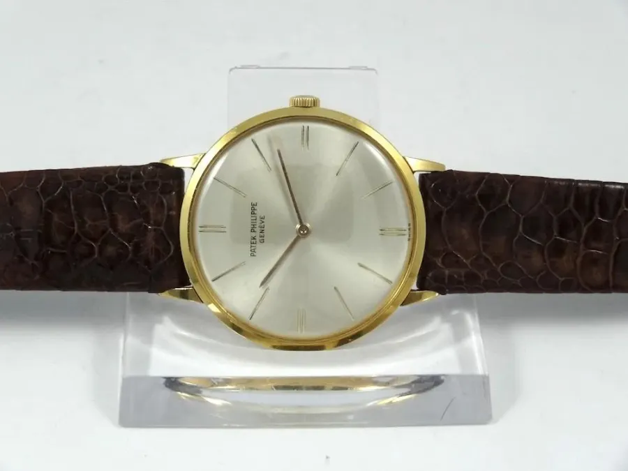 Patek Philippe Réf 3468 Calatrava Solo Tempo or jaune mécanique 34mm