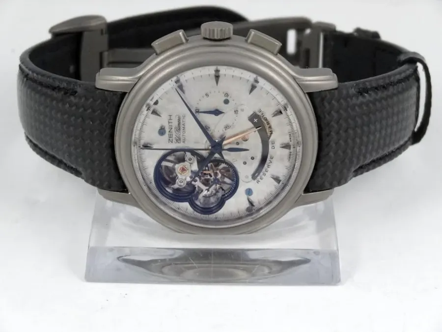 Zenith Chronomaster Réf 95 0240 4021 Titane Open 40mm