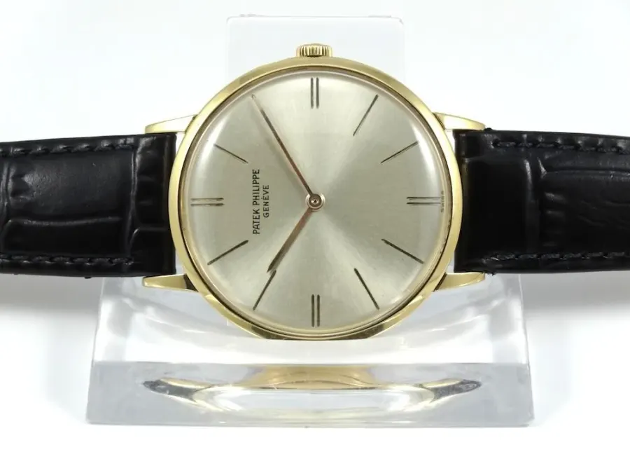 Patek Philippe Réf 3468 Calatrava Solo Tempo or jaune mécanique 34mm