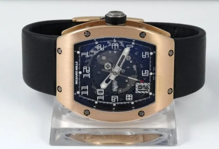 Richard Mille RM05 Or rose boite & Papiers boucle déployante