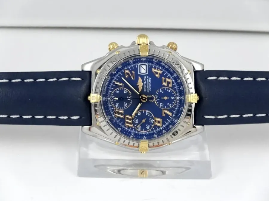 Breitling Chronomat Windrider or & acier 39mm