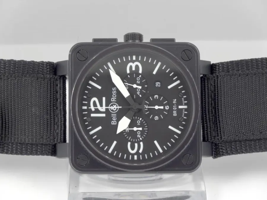 Bell & Ross BR01-94 Instrument PVD Chrono Full Set