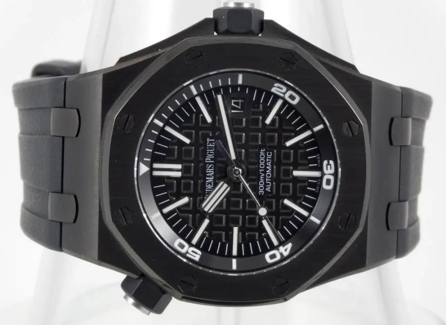 Audemars Piguet Offshore Diver Scuba Full Set 2012 Customised DLC
