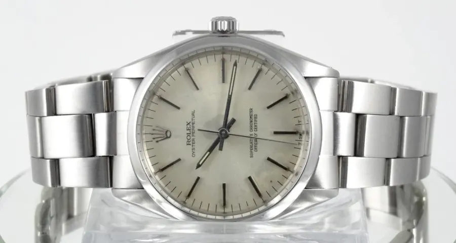 Rolex Oyster Année 76 Automatique cadran silver 34mm