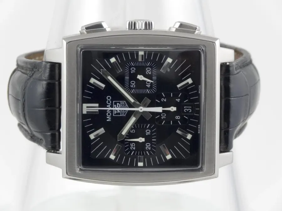 TAG Heuer Chrono Monaco Black Face Full set
