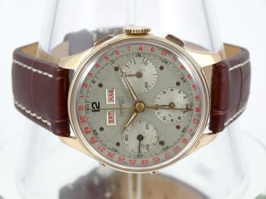 Eberhard & Co Chronographe Triple Quantième 2 ors