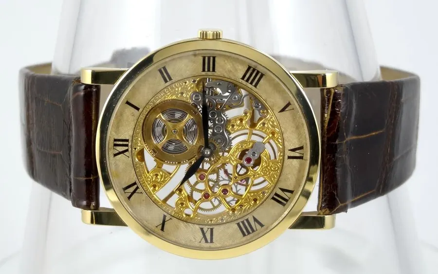 Audemars Piguet Calatrava Squelette or Jaune 32mm Extra plate