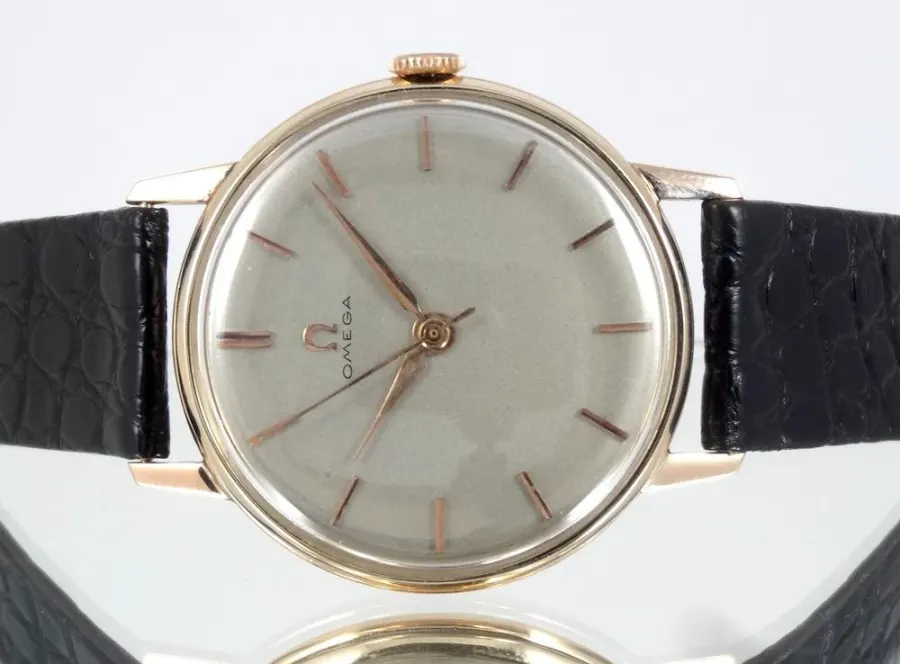 Omega Style Calatrava Or rose grande taille 37mm