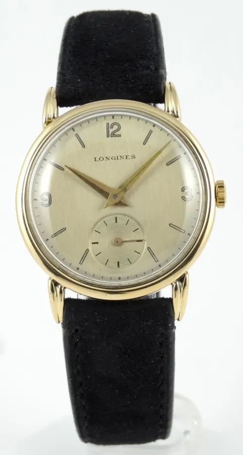 Longines Style Calatrava anses Florales Or jaune