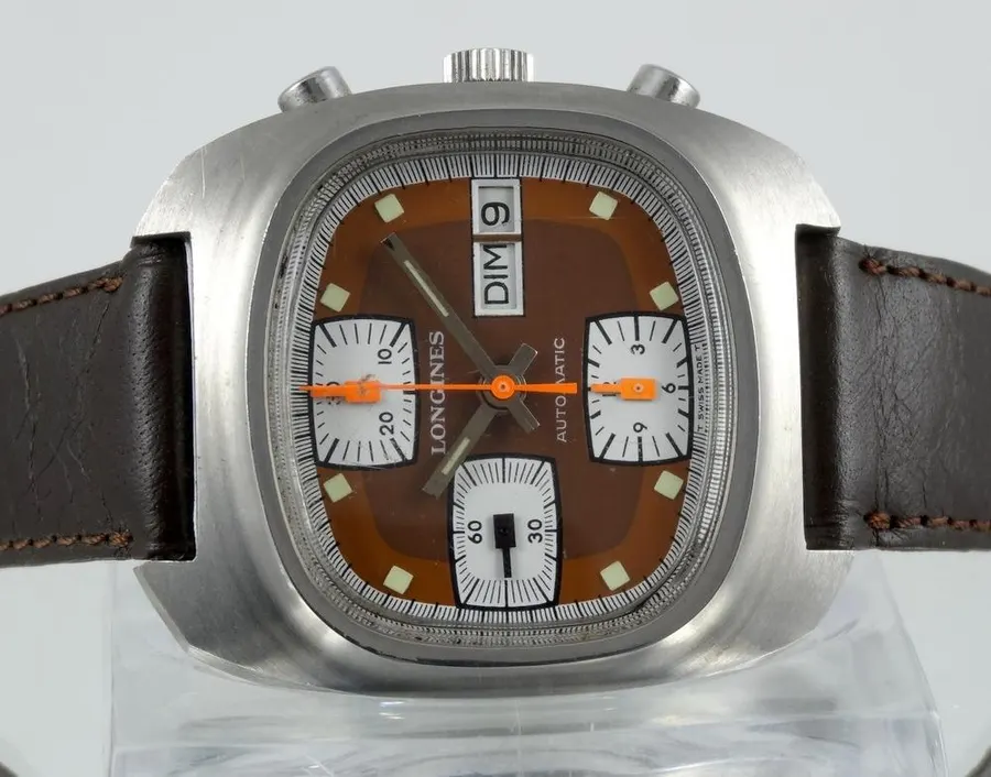 Longines Chrono Daydate Cadran Chocolat Neuf de Stock Circa 70