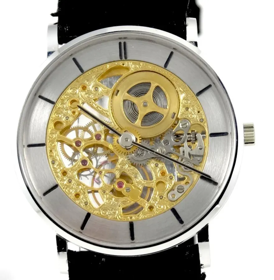 Vacheron Constantin Calatrava 30mm Or gris Squelette Extra Plate