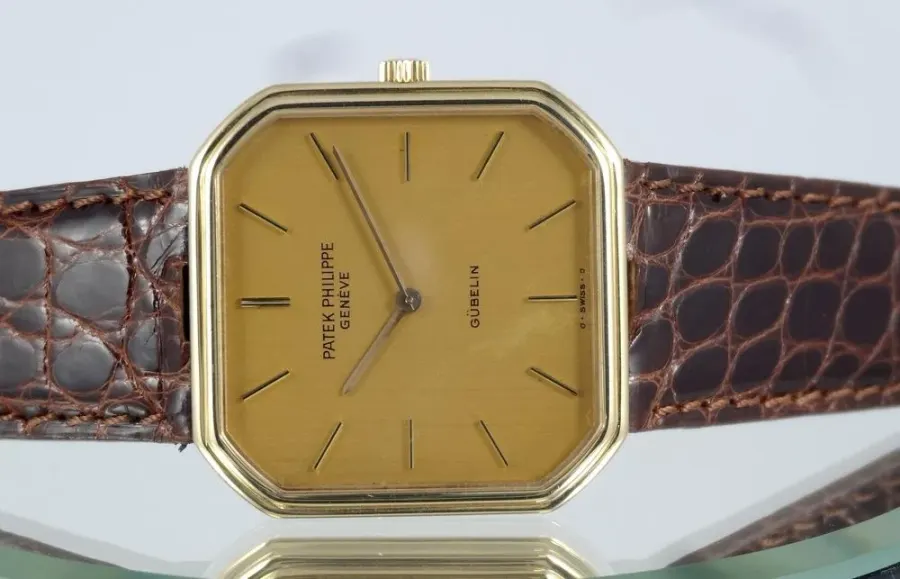 Patek Philippe Octogonal cadran Gubelin Papier d'origine
