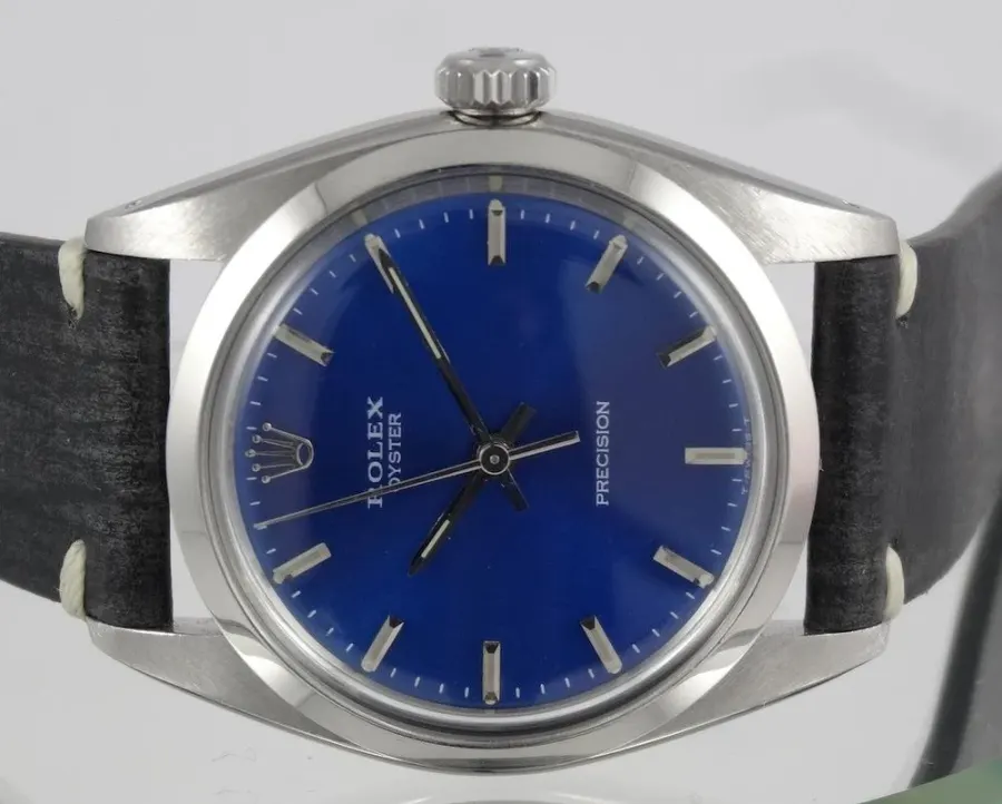 Rolex Oyster Precision Bleu Lapis Lazuli Circa 1973