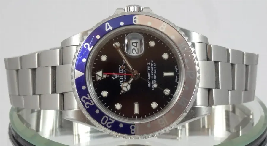 Rolex GMT Pepsi Faded Série F 16710T