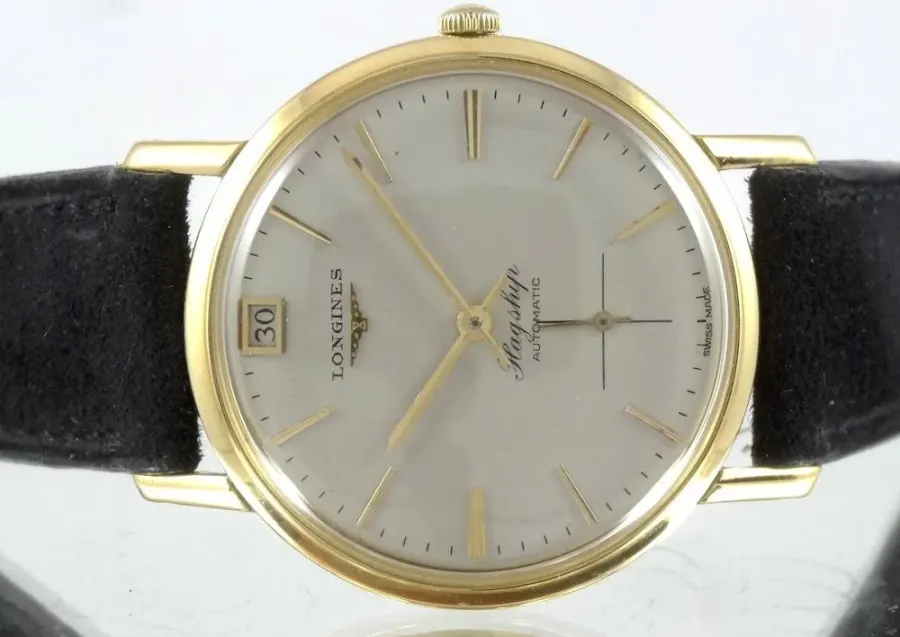 Longines Flagship or jaune Automatique 36mm