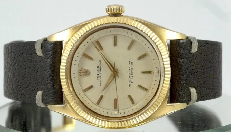 Rolex Oyster Perpetual Chronometer Or jaune Circa 1954