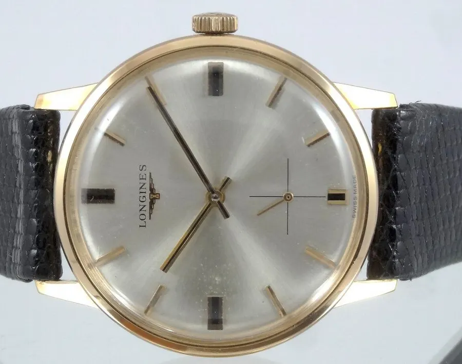 Longines Style Calatrava 34mm or rose