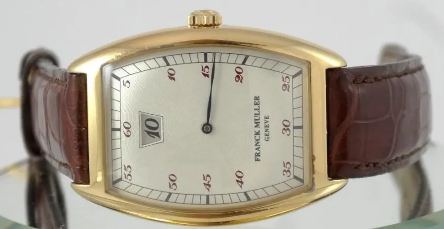 Franck Muller Heures Sautantes or jaune Réf 2852