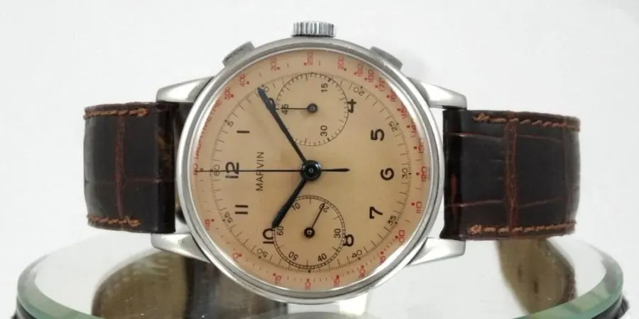 Marvin chrono Compax 37mm