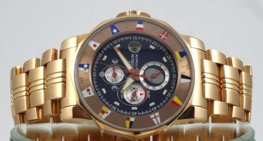 Corum ADMIRALS CUP Tides Réf 977.630.55 or rose