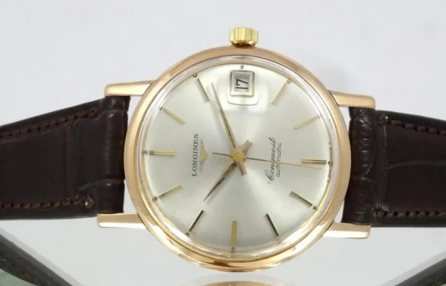 Longines Conquest Automatique or rose Date