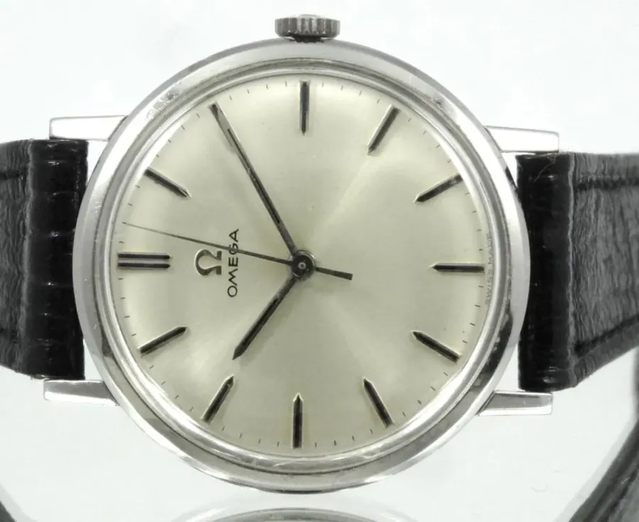 Omega classique son Tempo Acier 34mm